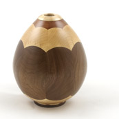 Jim Zorn - Maple &amp; Walnut Vase