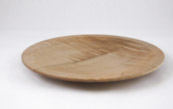 Joanne Fisher - Platter, Quilted Maple, 8-1/4&quot; Diameter