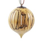 Jim Bumpas -  Ornament, Spalted Maple, Waterlox Finish, 3″