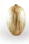 Jim Bumpas - Hollow Form, Ambrosia Maple with Wipe-On Poly Finish, 14″ x 20″