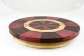 Royal Wood - Maple, Wenge, and Purpleheart with Aussie Oil Finish, 14″ x 2″