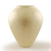 Hollow form, an exceptional piece of American holly that has been bleached and waxed, 13″diameter x 15-1/4″tall